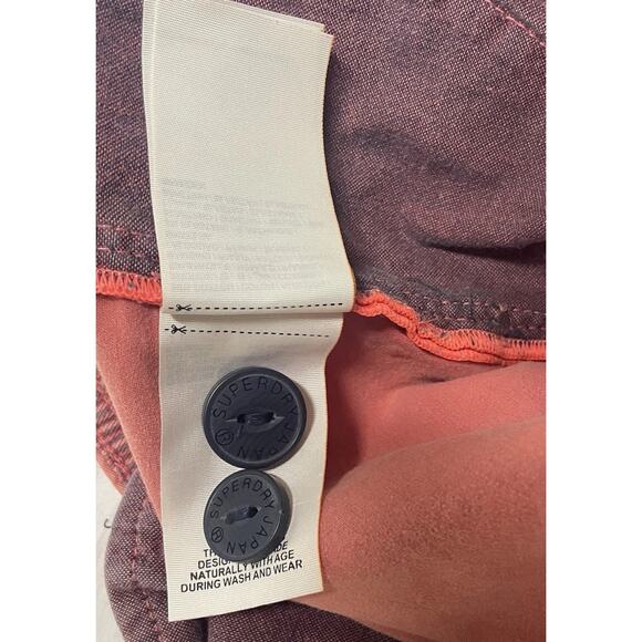 Superdry International Shorts Size Small (S) color light red - Picture 8 of 8